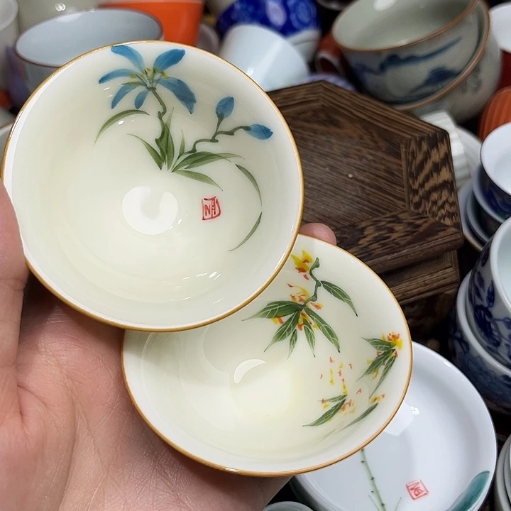 2只微瑕茶具茶具茶具