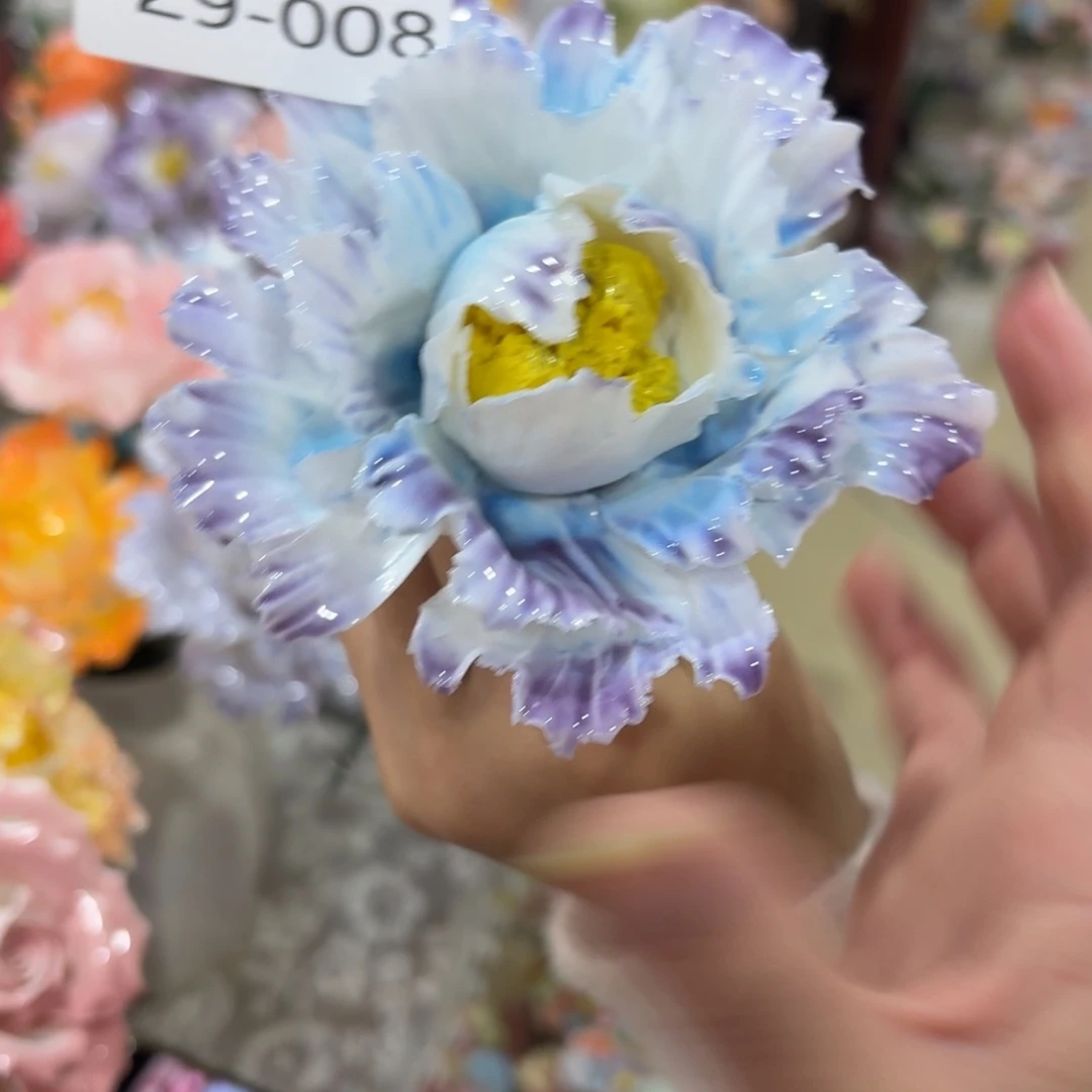 瑕疵2908 陶瓷花拍满20元发货，退款拉黑