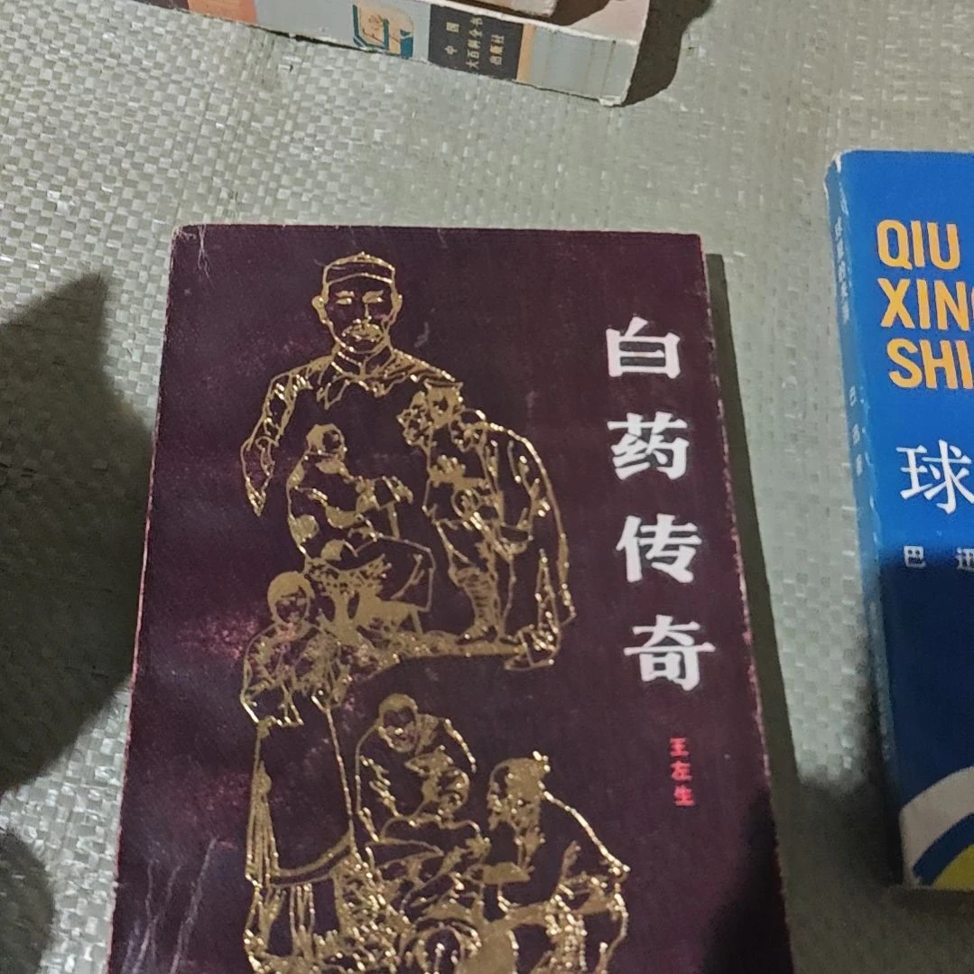 白药传奇旧书一本