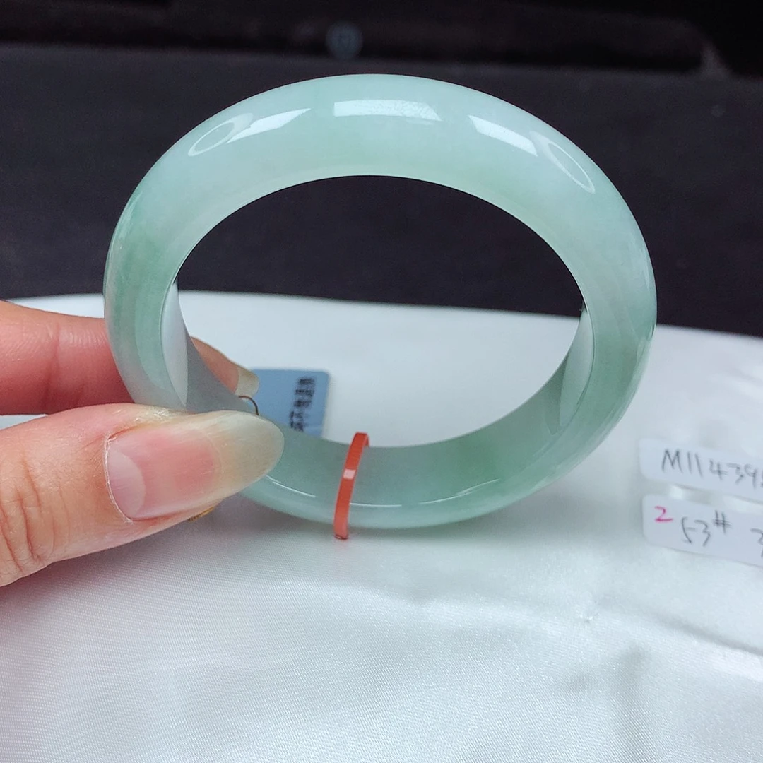 未镶嵌手镯翡翠53圈398