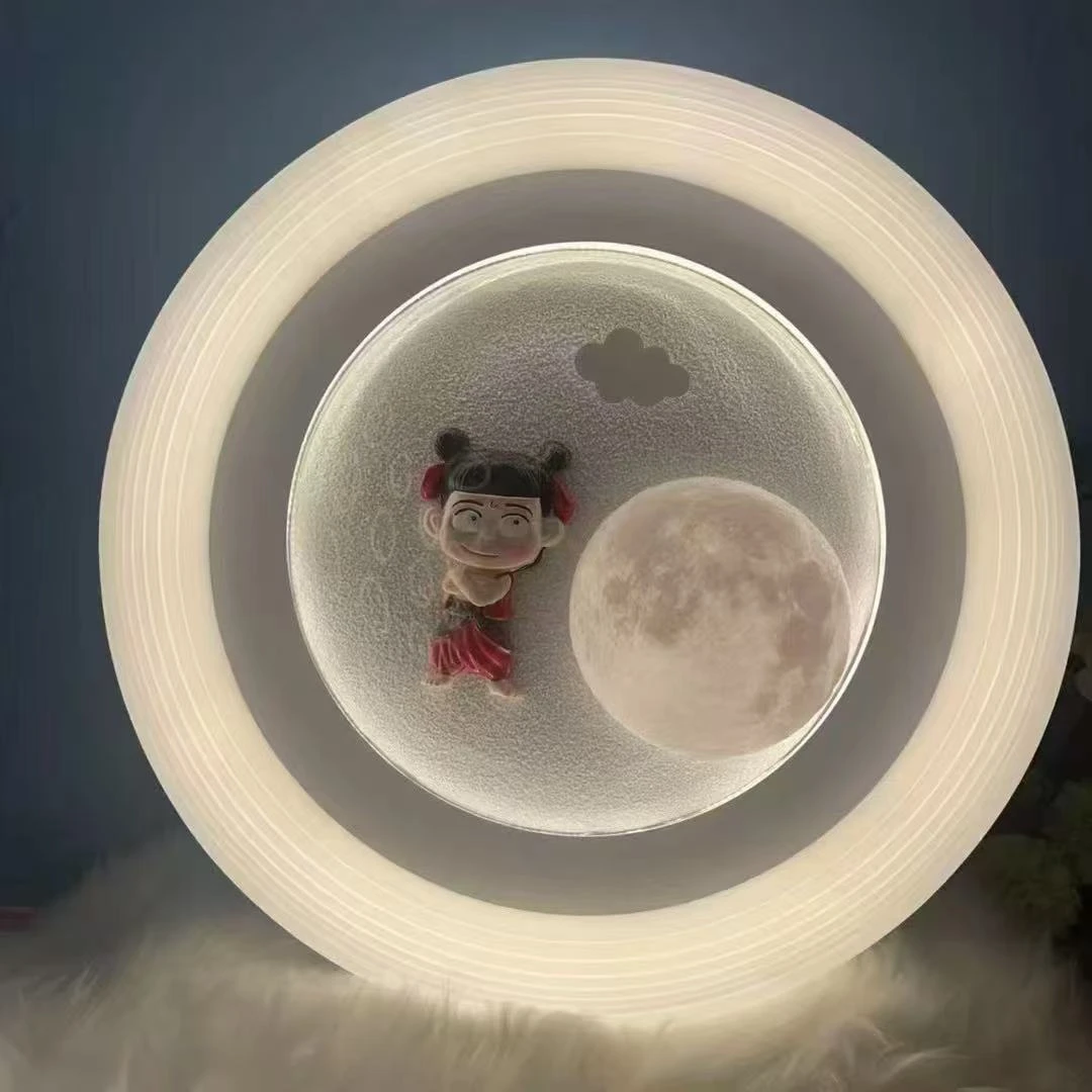 新款儿童灯智能创意卡通卧室灯光调色男孩女孩护眼卧室吸顶灯