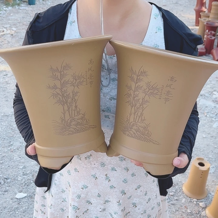 紫砂花盆宜兴紫砂精品花盆