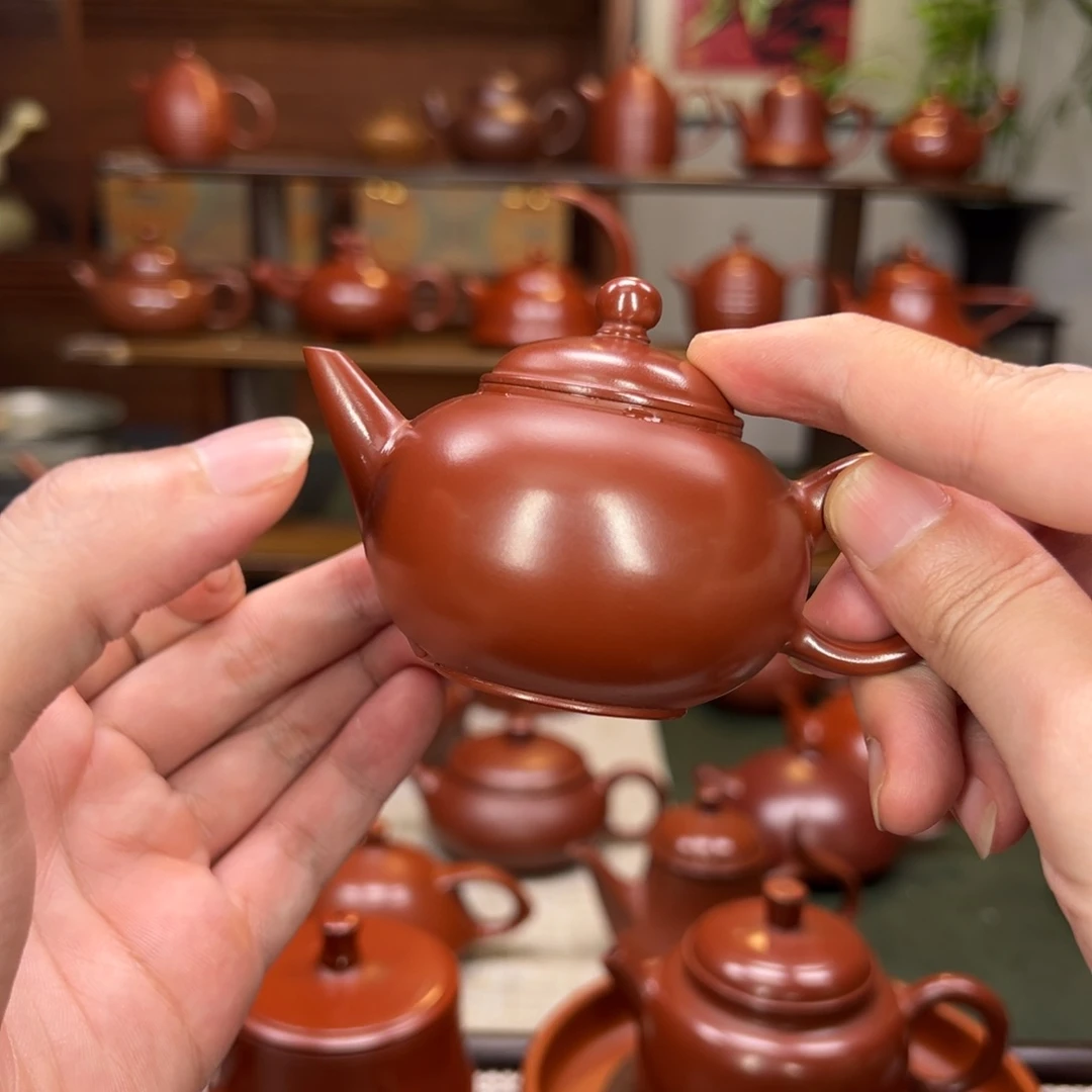 番***榴茶壶紫砂潮州手工艺