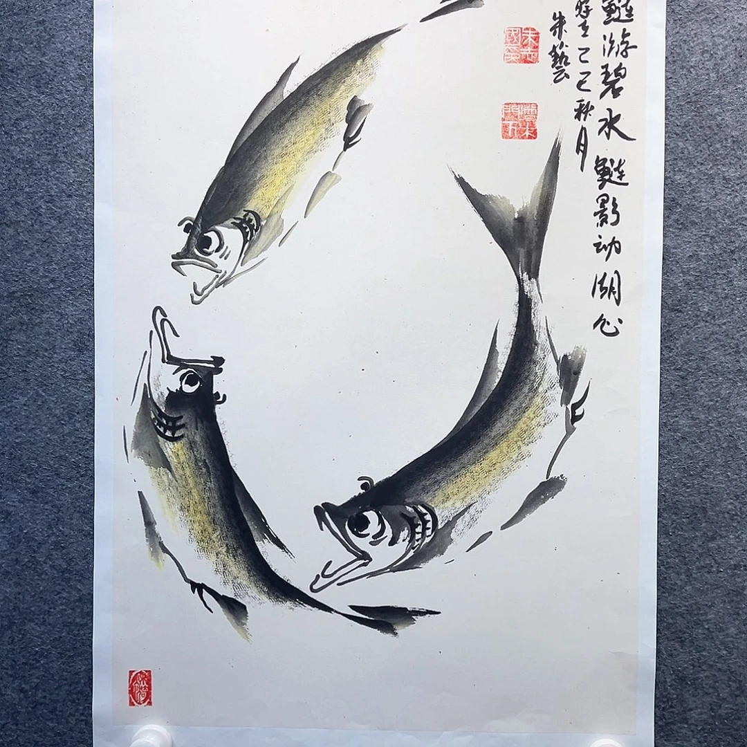 国画纯手绘系列画心