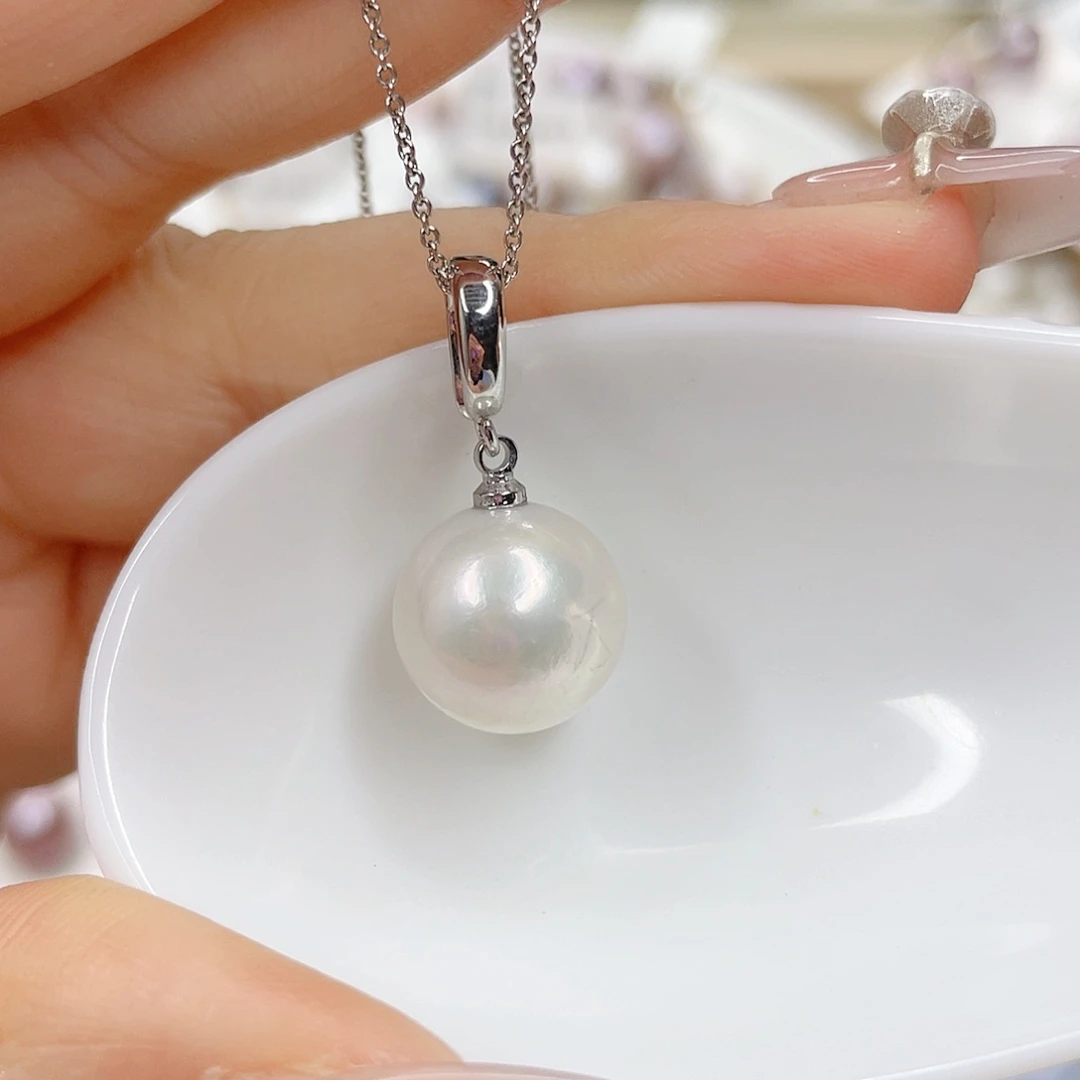 淡水珍珠合金吊坠(赠链)