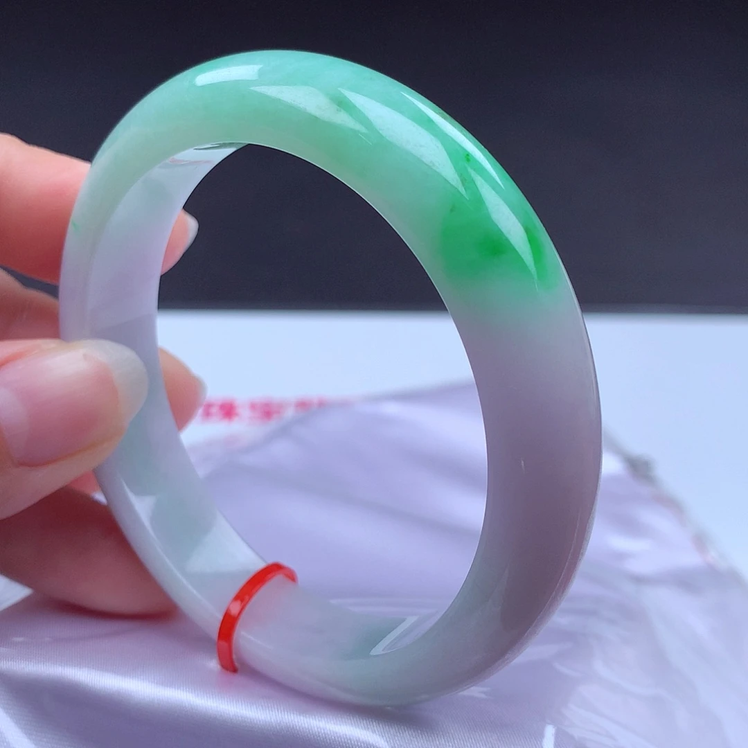 未镶嵌手镯翡翠手镯002077