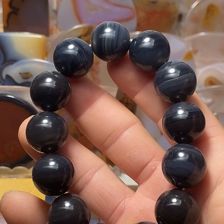 玛瑙/玉髓合金戒指