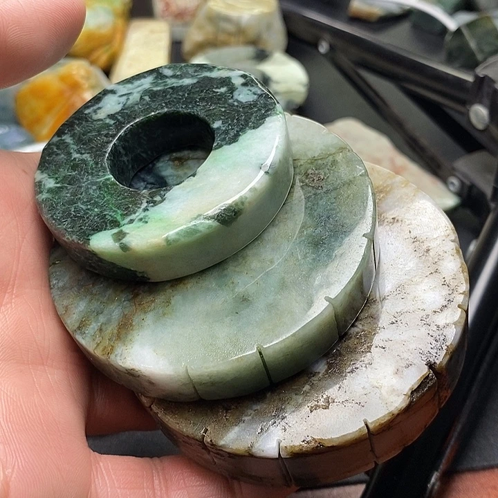 1***定翡翠未镶嵌颈饰天然翡翠