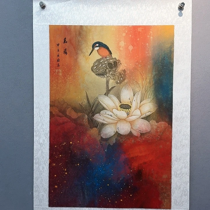 国画书法作品多次参加