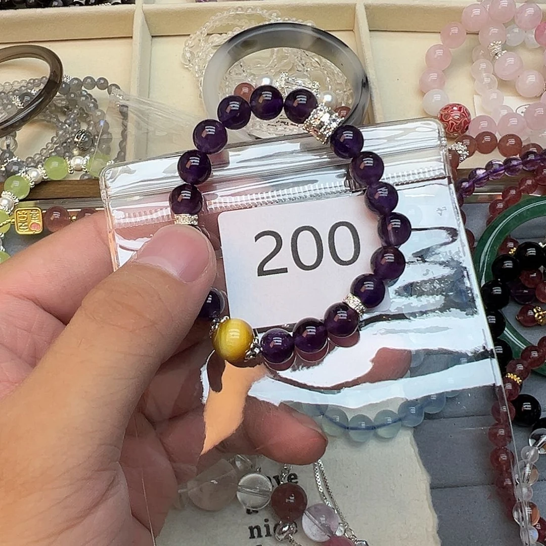 未镶嵌颈饰水晶天然水晶手串200