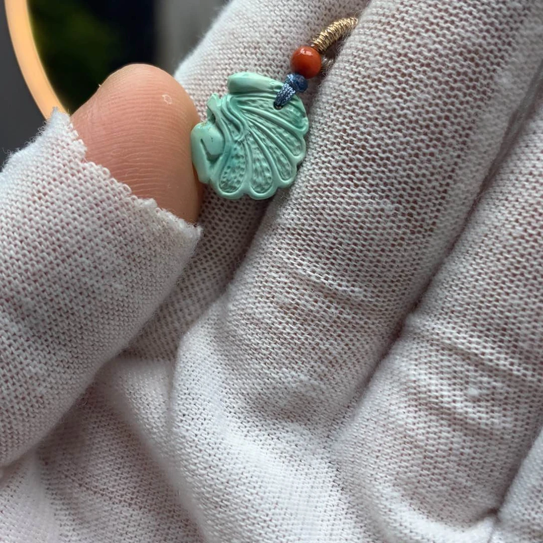 绿松石挂件未镶嵌