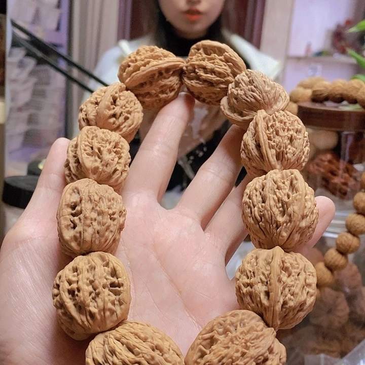 【闪购商品】文玩核桃把件虎头手持