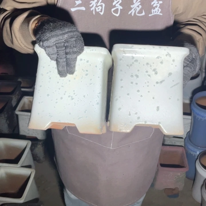 紫砂花盆口16高19正品正品