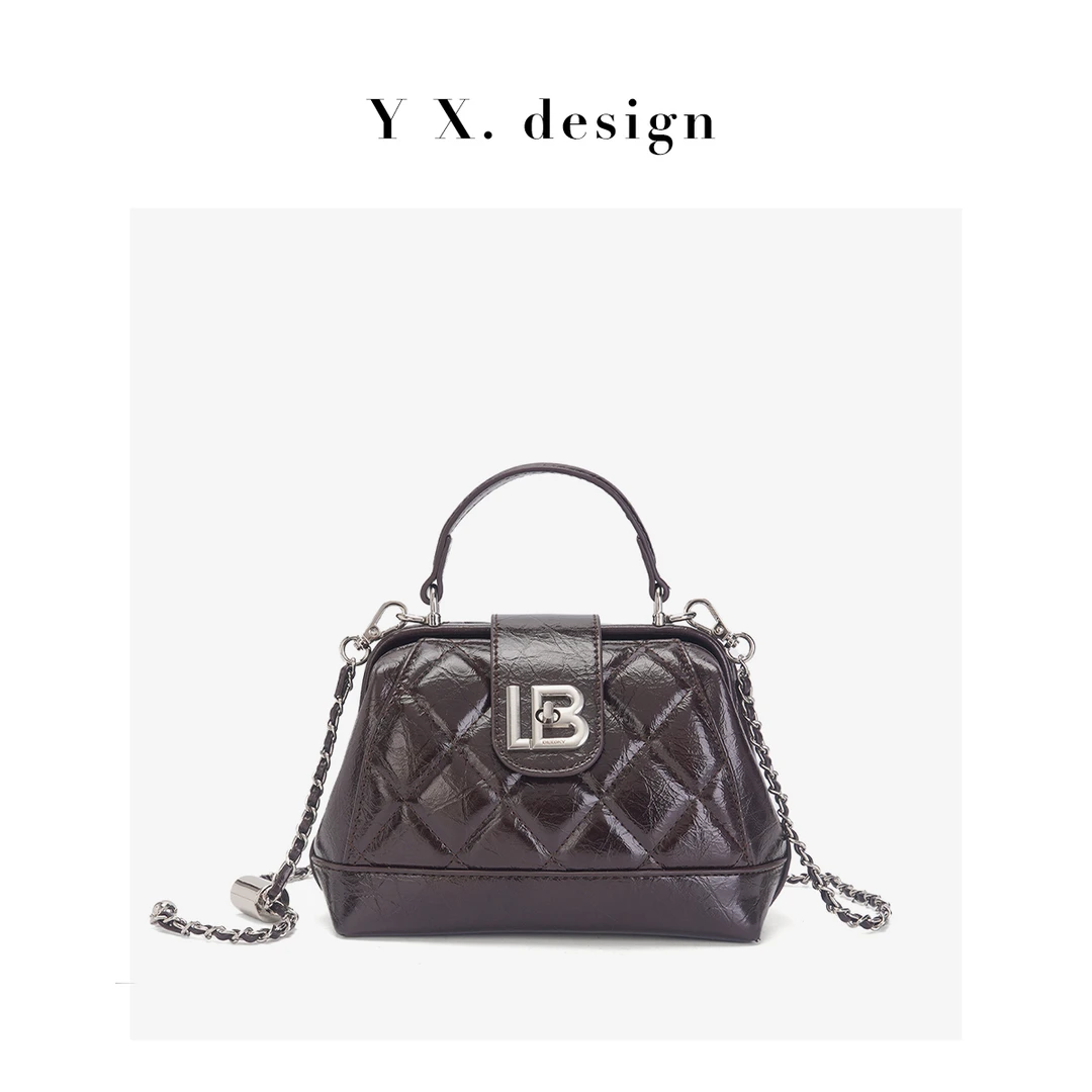 新款百搭时尚高级感手提出行必备女包D7058#多瓦咖