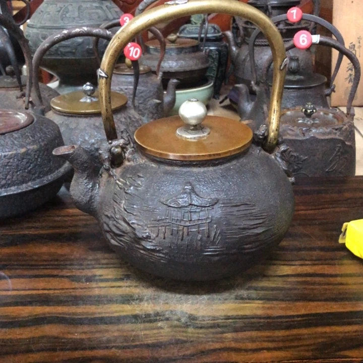龟文堂梅泉造壶壶