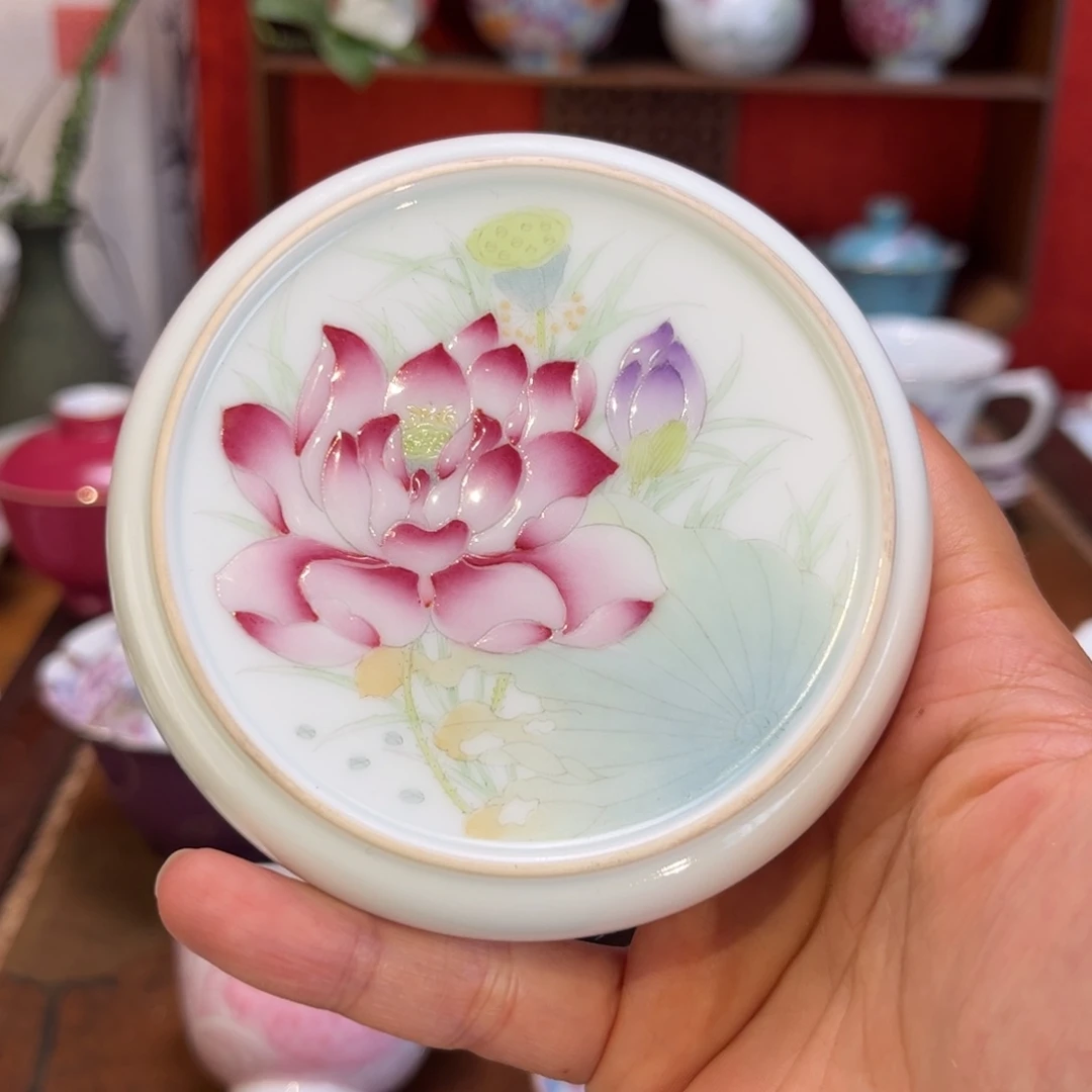 景德镇纯手绘陶瓷茶具