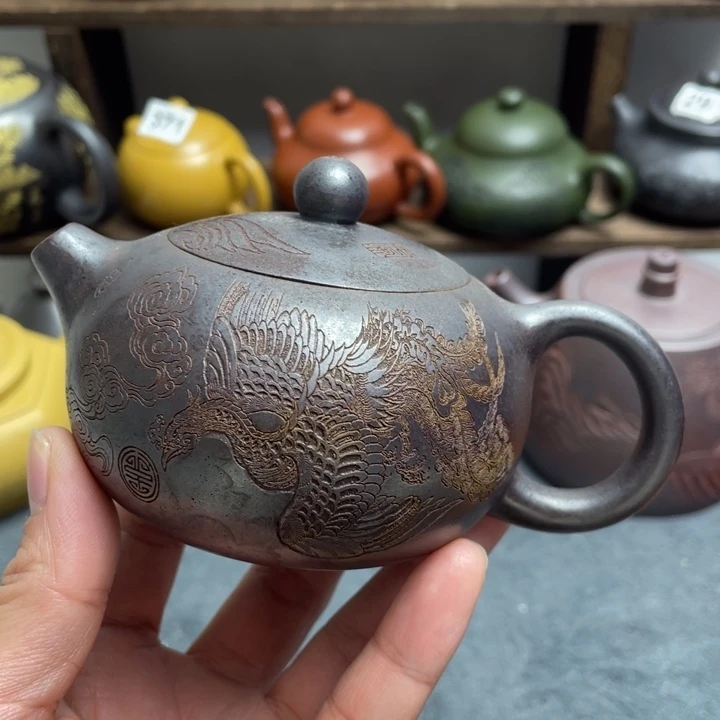 紫砂茶壶紫砂微瑕