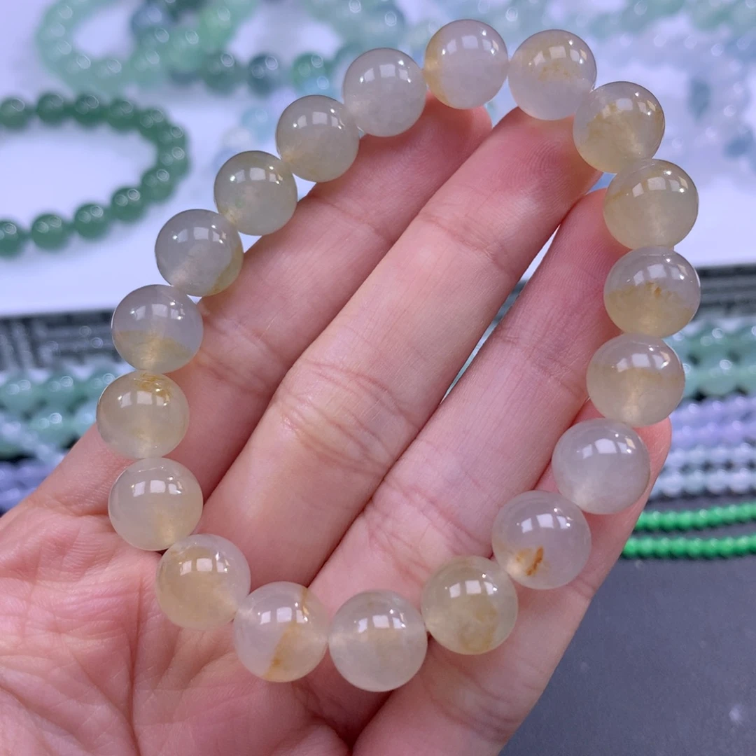 翡翠未镶嵌手链翡翠