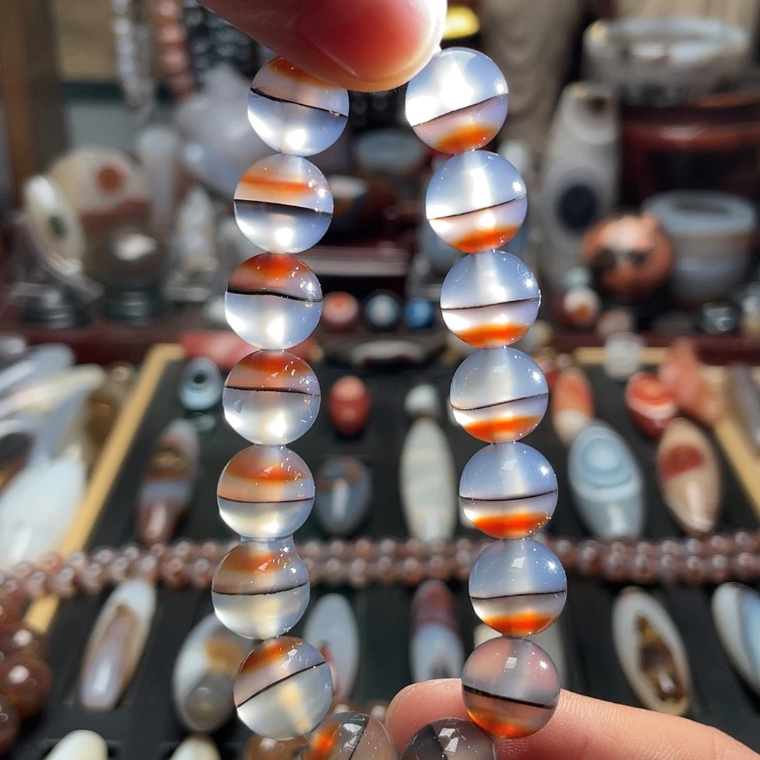 玛瑙/玉髓未镶嵌手链