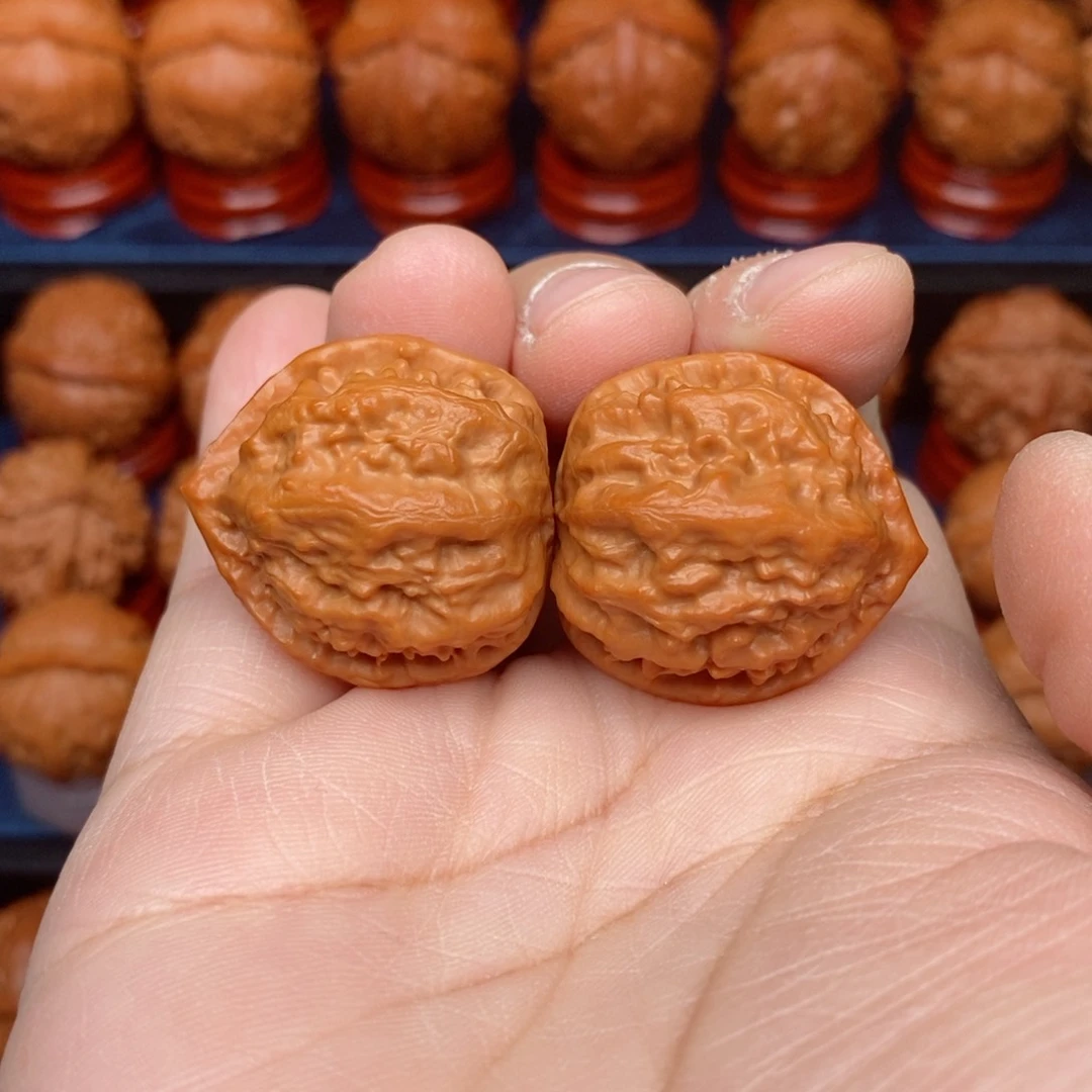 把件文玩核桃手捻粗筋