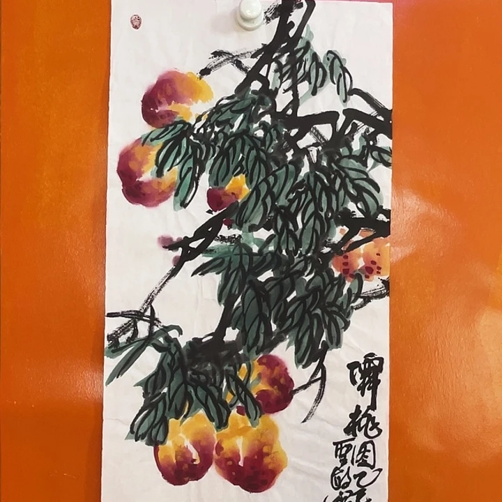 国画张圣敏先生纯手绘作品