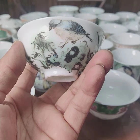 戴玉衡手绘陶瓷杯