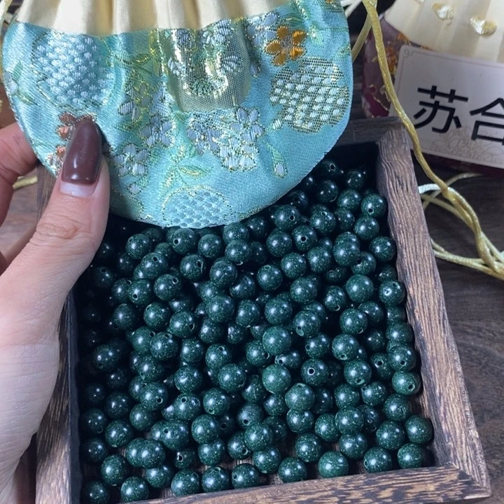 泥塑妙睡梦灵0.8瑕疵珠香包约50克