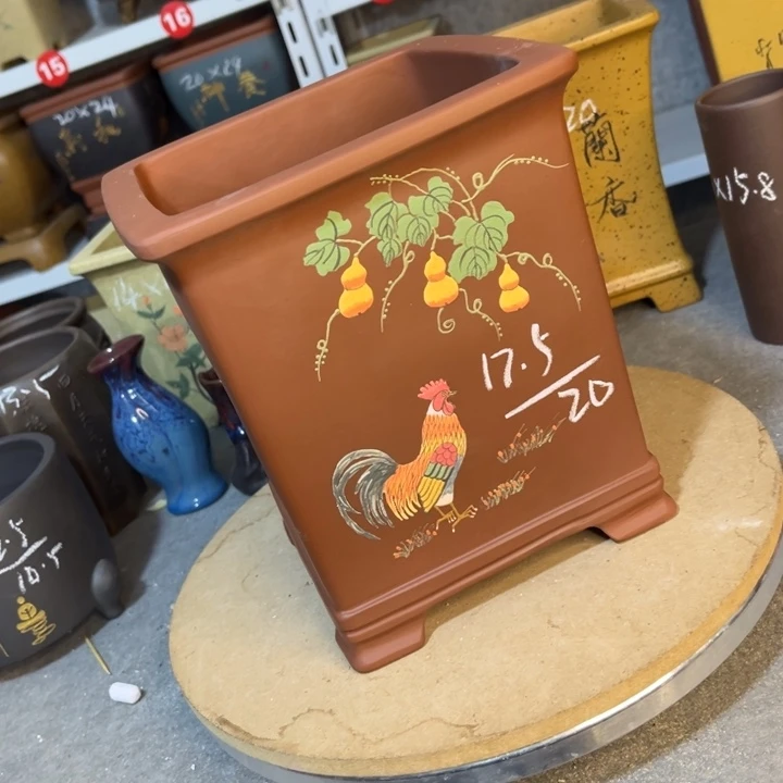 花盆紫砂紫砂花盆