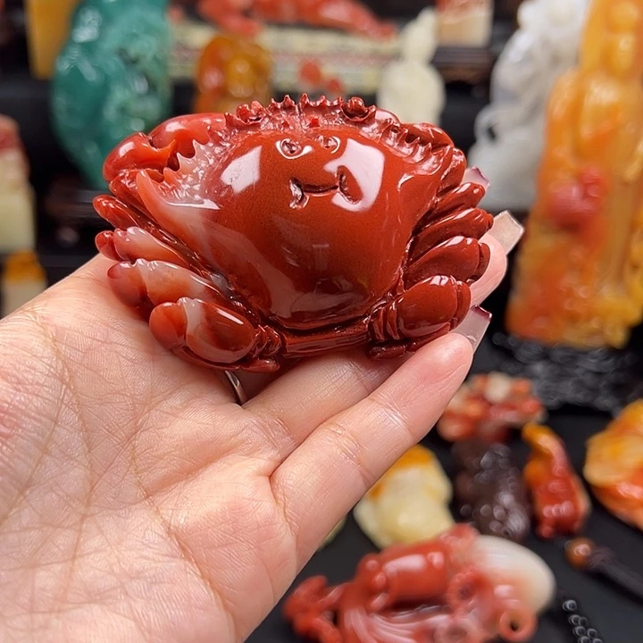 寿山石老性芙蓉石