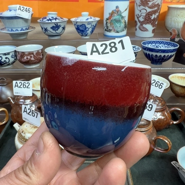 摆件281 景德镇手工柴烧茶器