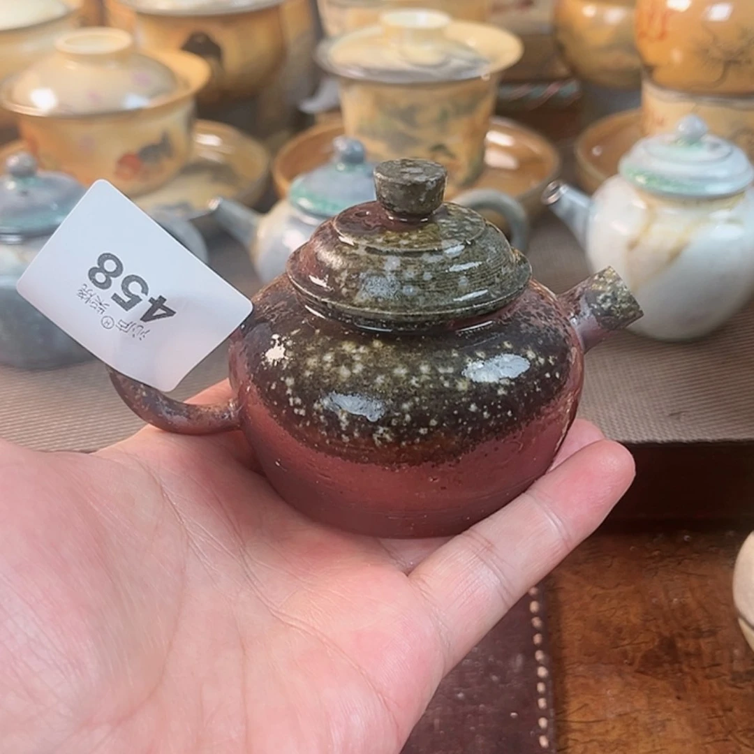 【闪购商品】烧*粽沁庐柴窑古法柴烧全手工茶具