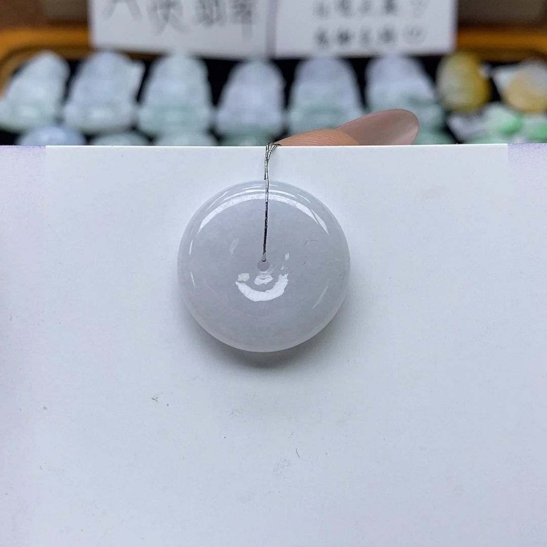 【闪购商品】翡翠颈饰未镶嵌平安扣