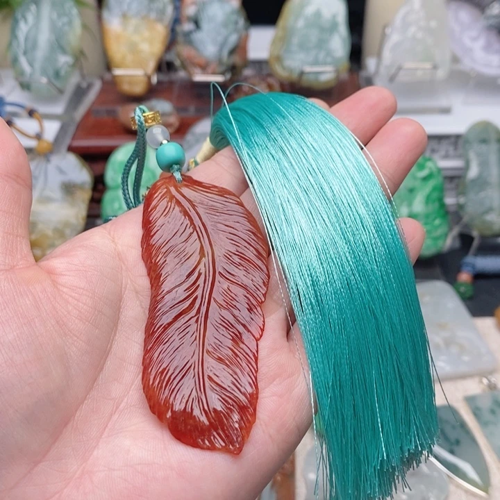 翡翠未镶嵌颈饰缅甸翡翠Ａ货挂件