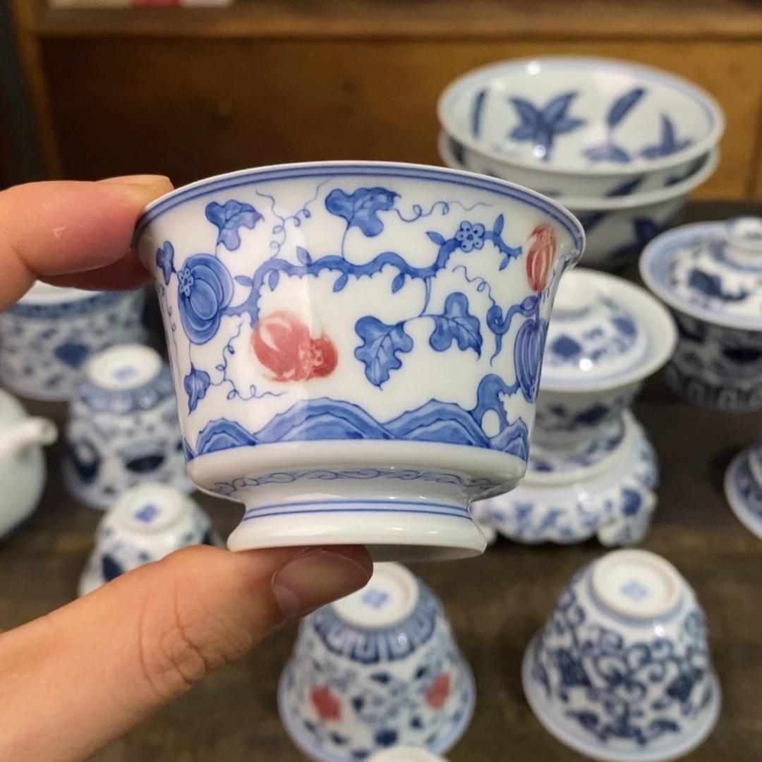 开播福利景德镇纯手绘茶器