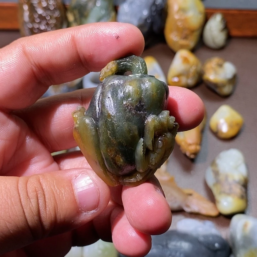 【闪购商品】和田玉颈饰未镶嵌春**语定制