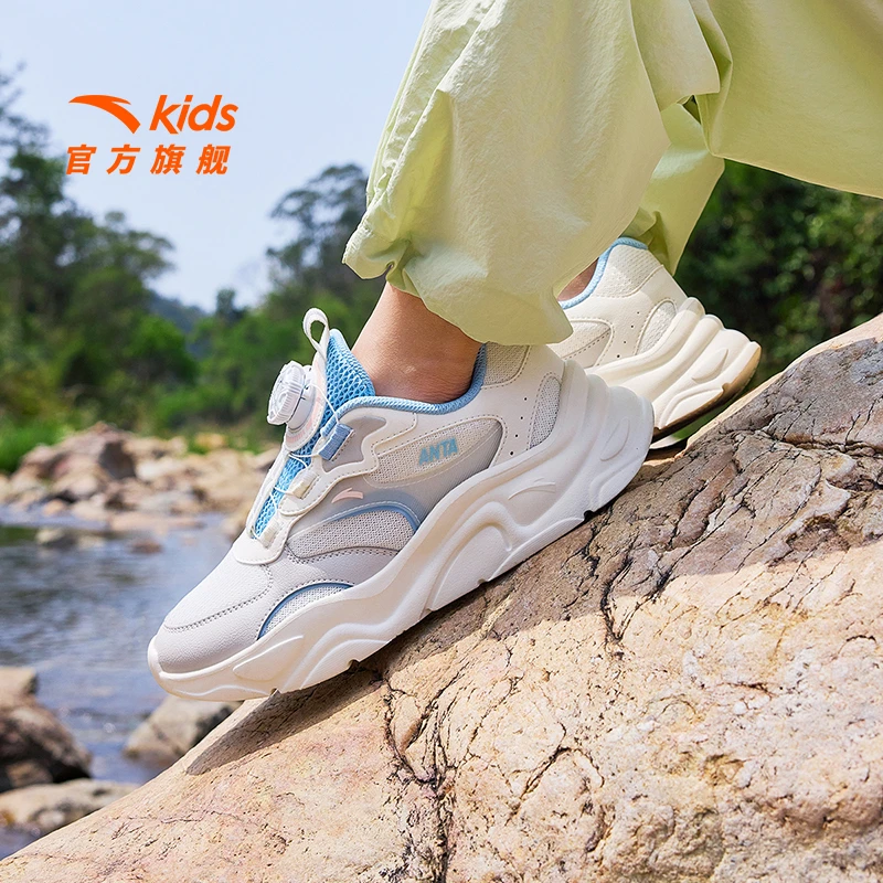 【新东方直播间】安踏儿童千禧休闲鞋35-40欧若风