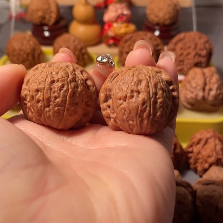 吊坠文玩核桃34乾隆磨