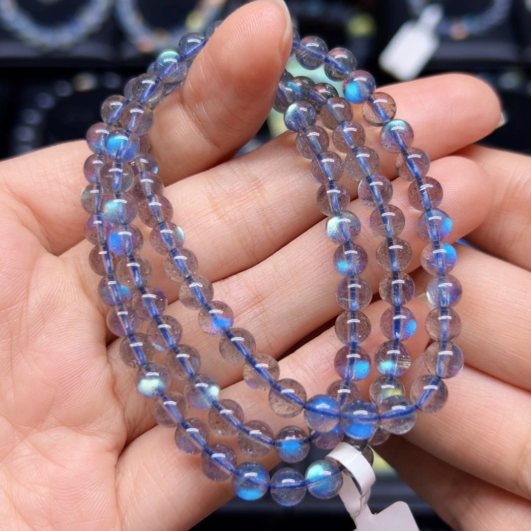 未镶嵌手链长石5.7左右