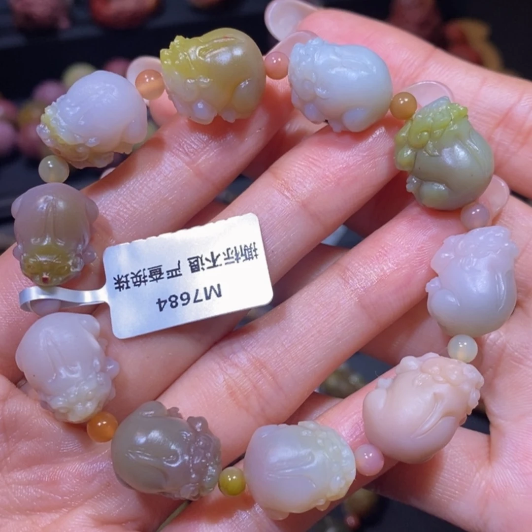 【闪购商品】未镶嵌手链玛瑙/玉髓盐源玛瑙