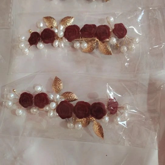 结婚用品新娘带珍珠头饰