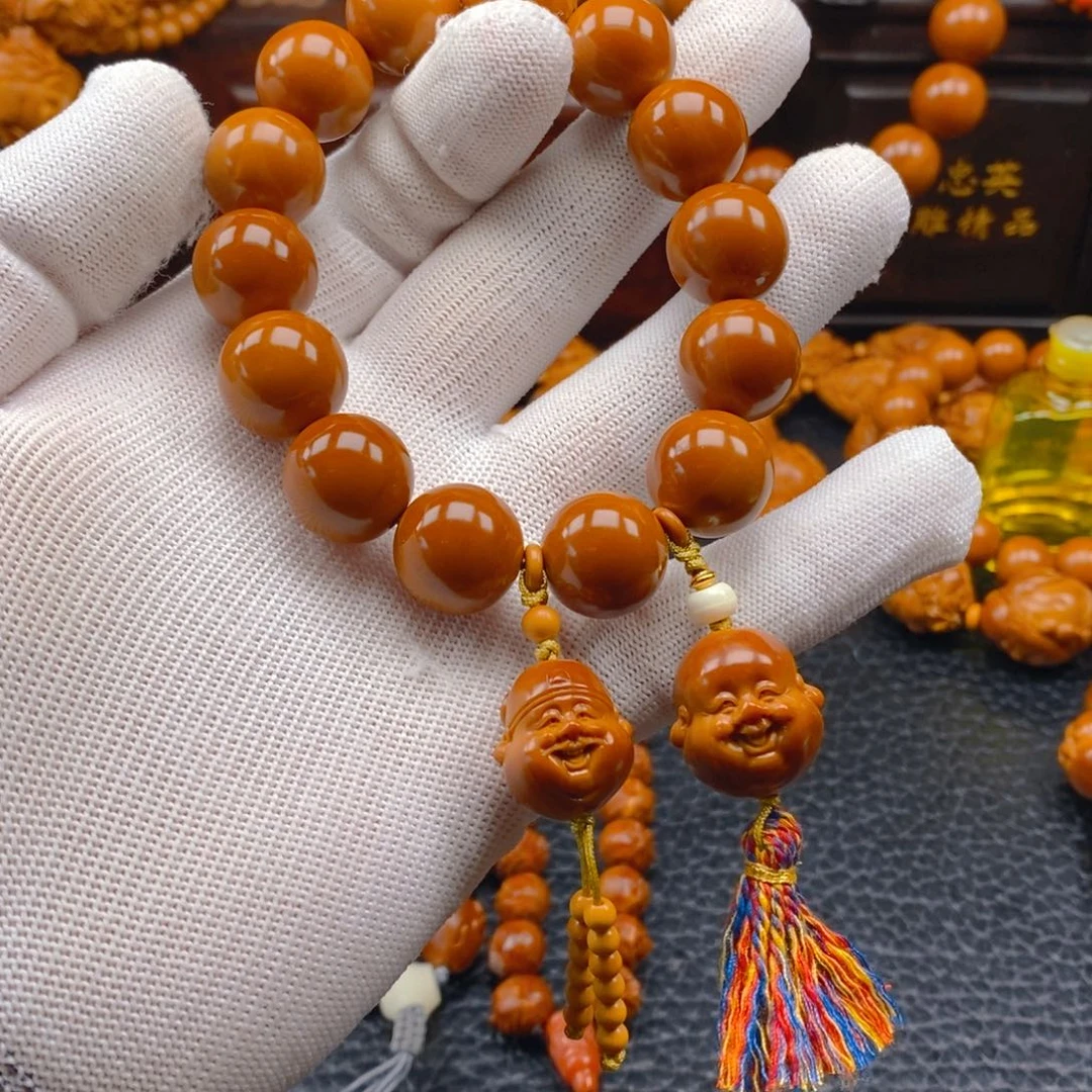 橄榄核手串/手链知**乐铁核1.55一套