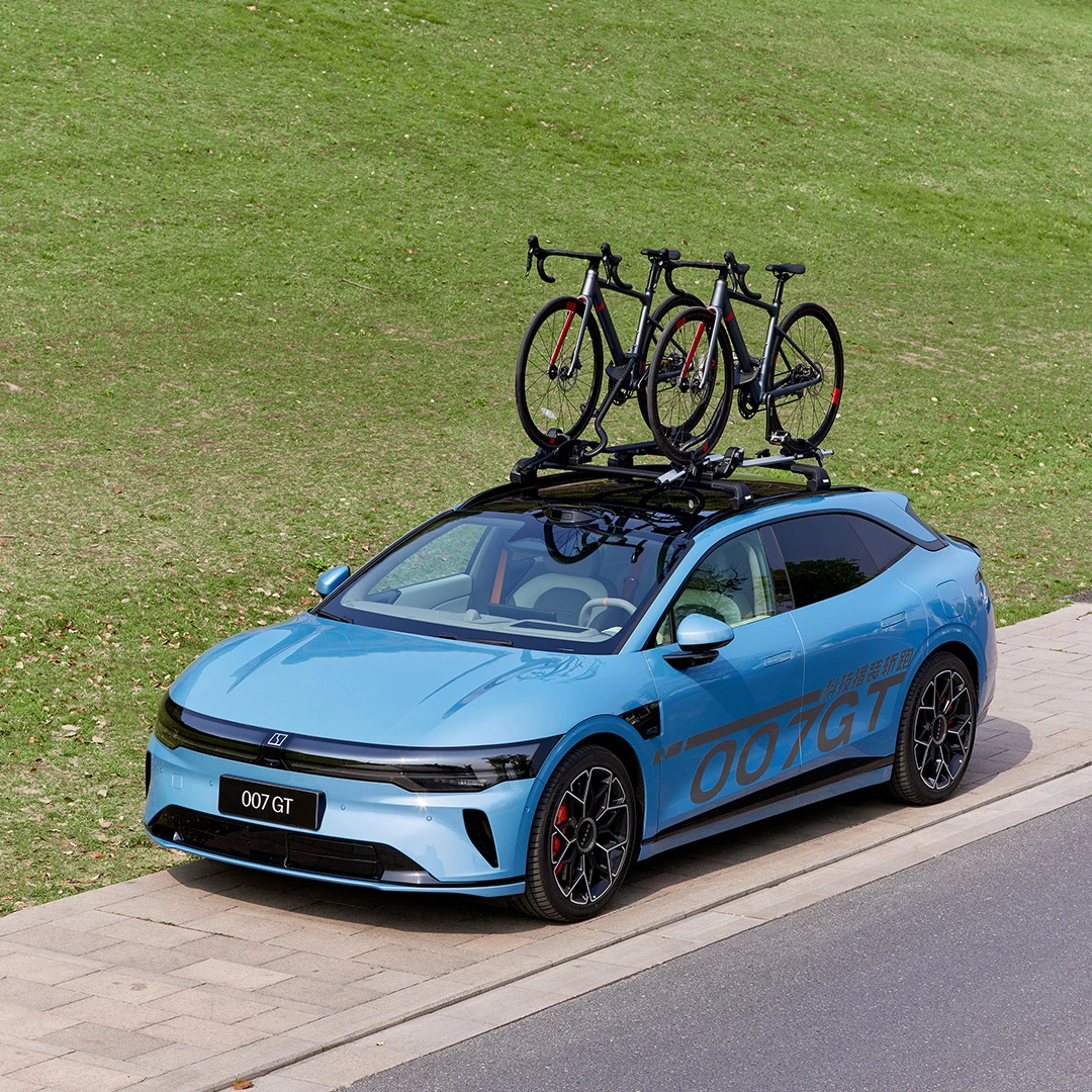 Thule-Pro Ride车顶自行车架 适配极氪7X 007GT
