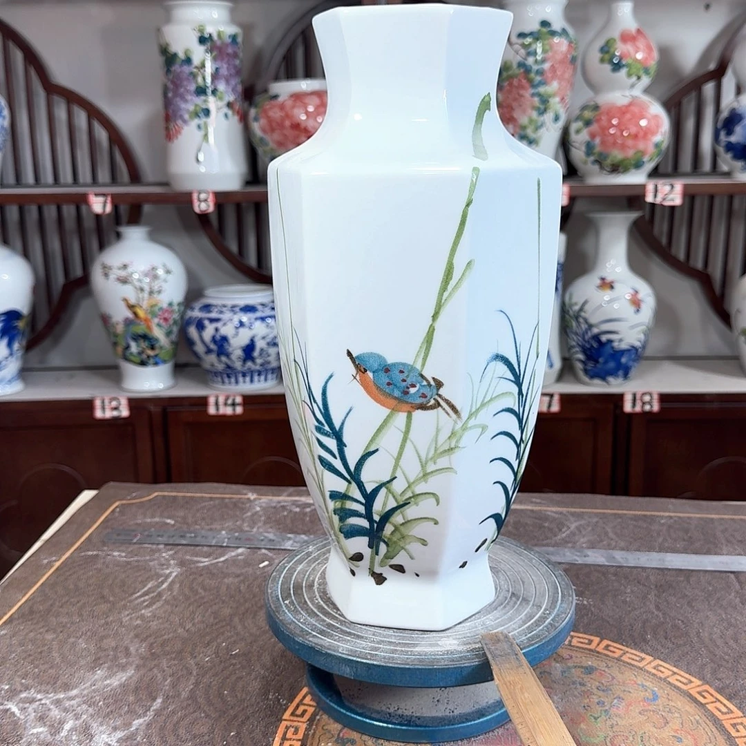 摆件景德镇陶瓷6竹