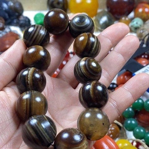 灰***3玛瑙/玉髓未镶嵌挂件