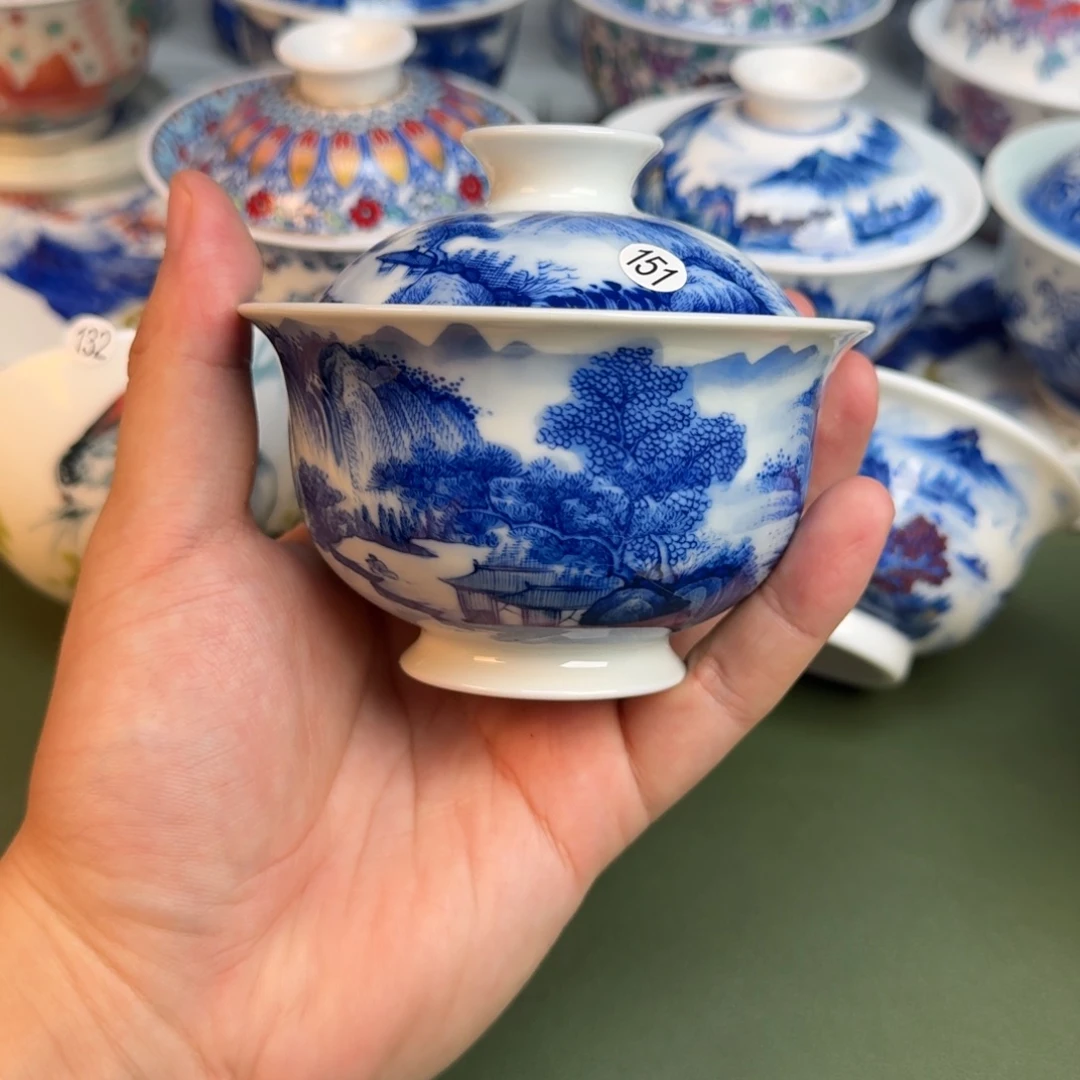 彦祖纯手工手绘茶具151