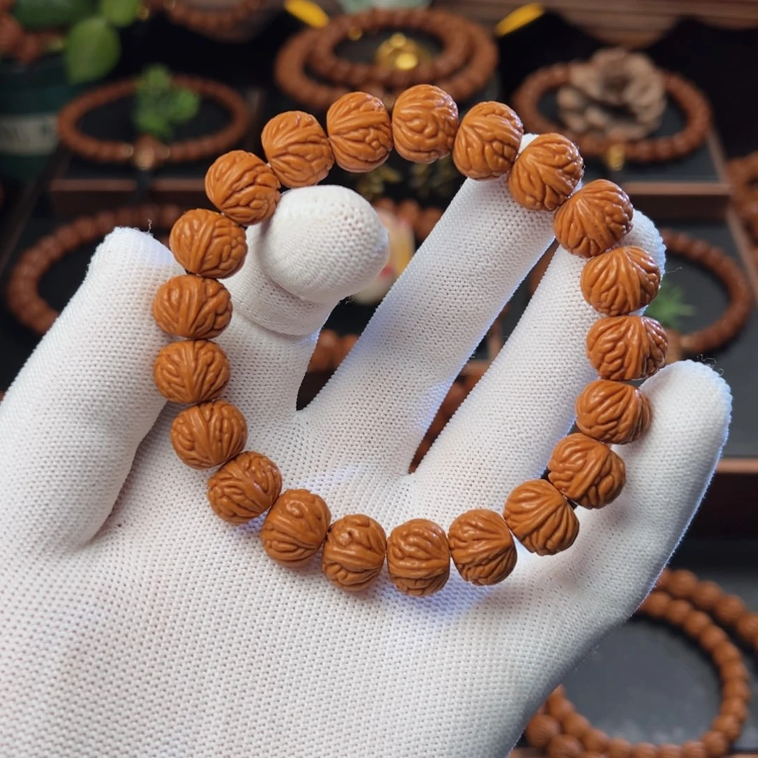 吊坠桃核13野生老树盘龙爆肚