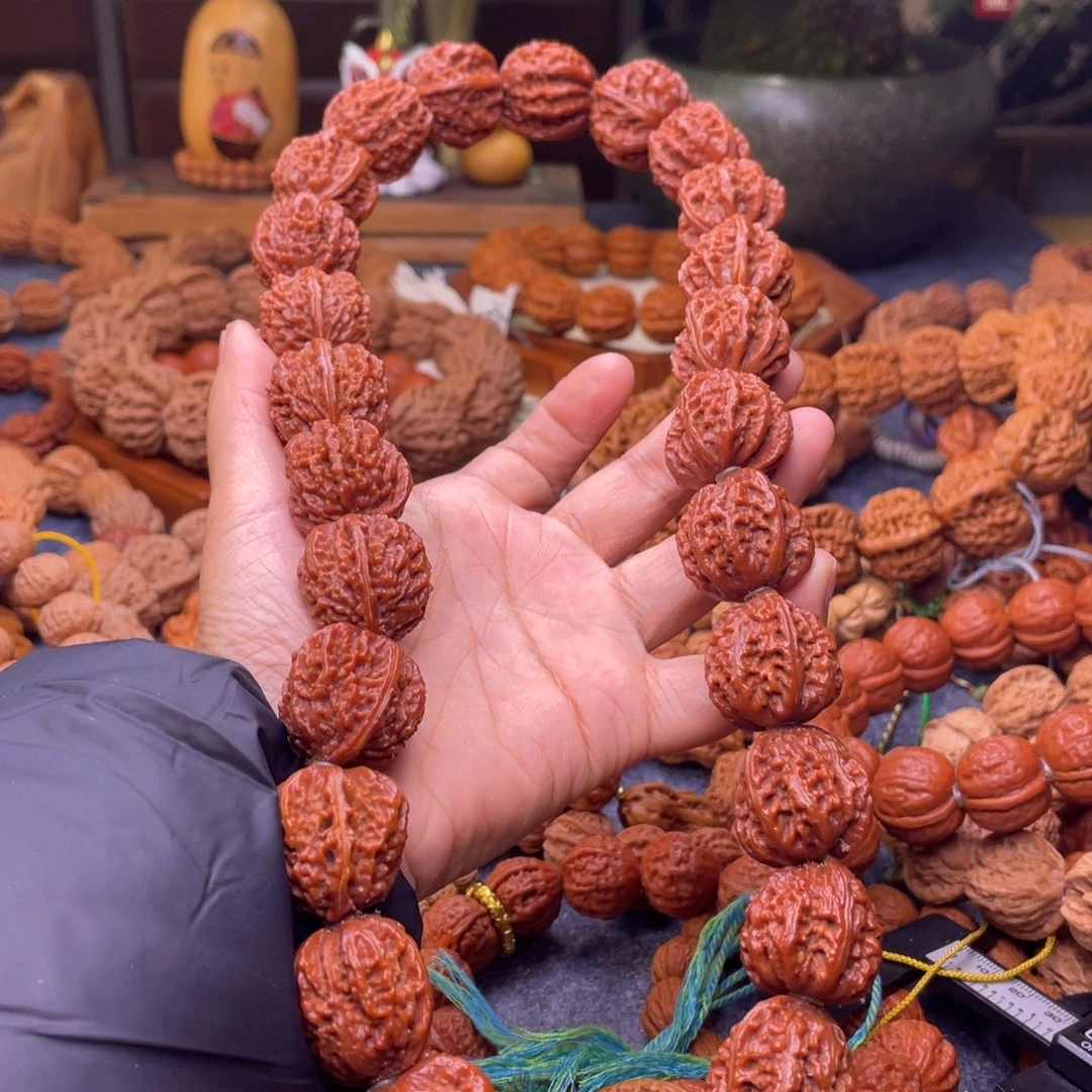 吊坠文玩核桃火麒麟龙脊