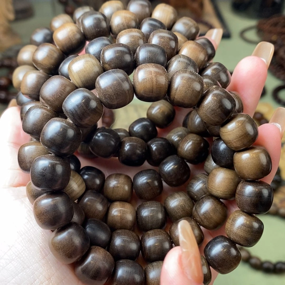 檀香木手串/手链1213阴沉横纹960