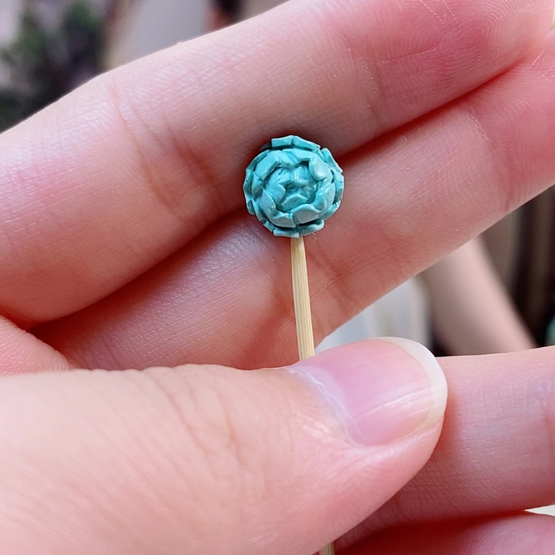 未镶嵌绿松石珠宝奇石