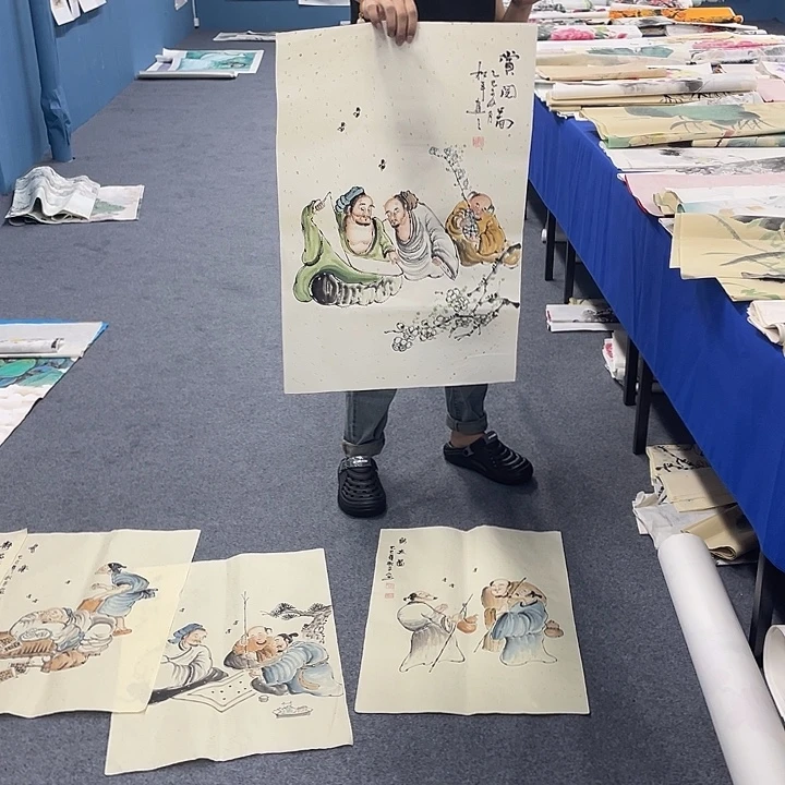 国画手绘国画欣赏一下